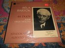 SEALED SANDOR VEGH/A.LYSY BARTOK:44DUOS ASTREE AS 70-SEALED