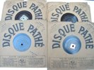 Set of 25 French Etched Pathe Vertical Cut 8