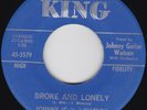 Soul / R&B--Johnny (Guitar) Watson--Broke And Lonely / Cuttin' In