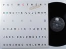 PAT METHENY/ORNETTE COLEMAN Song X GEFFEN LP VG++  