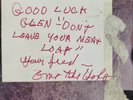 SLEEVE ONLY Autographed Signed Omo the Hobo Comedy Party Album No 5 For Adults