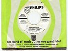 JOHNNY HALLYDAY BE BOP A LULA 45 TOURS VINYLE PROMO AMERICAIN LABEL BLANC USA