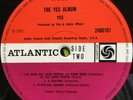 Yes - The Yes Album LP VG+ 2400101 UK 1st Red / Purple Labels Vinyl Record