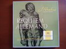 BRAHMS  Requiem Allemand / LEHMANN    COFFRET VINYL LP 2 DISQUES 33T
