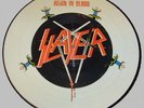 SLAYER REIGN IN BLOOD 1988 UK LTD EDITION PICTURE DISC LP LONDON METAL RARE EX