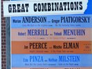 Great Combinations: Elman, Milstein, Piatigorsky - RCA LM 1703 (4S/1S) VG