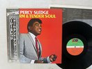 PERCY SLEDGE WARM AND TENDER SOUL ATLANTIC P-6167A Japan OBI VINYL LP