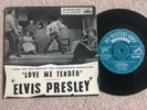 Love Me Tender EP Record (Elvis Presley) UK 1956 HMV 4 Track EP Single