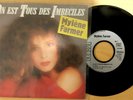 MYLENE FARMER ON EST TOUS DES IMBECILES VINYLE 45 T