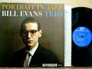 BILL EVANS TRIO Portrait In Jazz ORIGINAL 1960 RIVERSIDE Mono LP Deep Groove