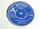 BILLY FURY 'RUN TO MY LOVIN' ARMS / WHERE DO YOU RUN' DEMO 45 UK DECCA '65 PROMO