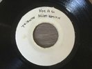JACKIE BERNARD - Tribute To Slim Smith, 7” vinyl reggae (FCB 7425) blank label