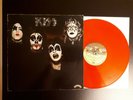 KISS - 1977 UK PYE vinyl LP RED Very hard to find   Original Love gun label