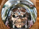IRON MAIDEN - ACES HIGH PICTURE DISC (1984) B/W KING OF THE TWILIGHT