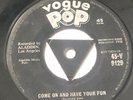 Shirley And Lee?–Come And Have Your Fun-MONO- Vogue Pop- FIRST RELEASE