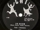 THE CHORDS: Sh-Boom / Little Maiden US Cat Doo Wop 78 EE- Clean