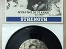 CHAIN OF STRENGTH what holds... 7“, 1st press FOUNDATION  sXe Judge Minor Threat