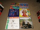 6 VINTAGE LP'S- FLOCK OF SEAGULLS,DEVO,CLASH,VIOLENT FEMMES,SQUEEZE ALL GREAT