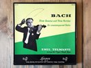London LLA-20 - Bach - The Unaccompanied Violin Sonatas - Emil TELMANYI - RARE