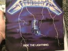 Metallica Ride the Lightning LP Original Elektra *read description*