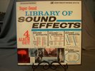 Vintage 1957 Library Of Sound Effects Vol 1-4 Audio Fidelity 5 Vinyl LPs Records