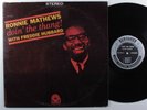 RONNIE MATHEWS Doin' The Thang  PRESTIGE LP **