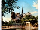 PHONOSCOPE // CARTE POSTALE DISQUE / PARIS  NOTRE- DAME (1957) - 45T -  ( TBE )