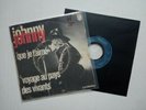 ?JOHNNY HALLYDAY 45T SP QUE JE T'AIME LETTRAGE BLANC ET ROUGE PRÉSSAGE FRANÇAIS