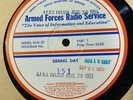 16-inch 33rpm Armed Forces Radio Services 