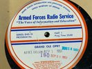 16-inch 33rpm Armed Forces Radio Services 