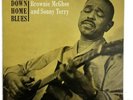 RARE BLUES Brownie McGhee & Sonny Terry - Down Home Blues LP EX+ Bluesville RVG