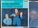 PLEASE READ: (POOR) Oistrakh Oborin Beethoven LP Philips 835 154 AY Holland ED1