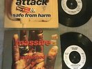 Massive Attack Unfinished Sympathy & Safe From Harm rare trip hop 7'' records