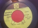 PAN PIPERS : MONEY AND LOVE 7” SINGLE DEMO PROMO 1969 PSYCH IRISH ROCK
