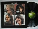 BEATLES Let It Be LP 1970 UK PCS 7096 1st press Red apple 2U/3U Small P EX+/EX