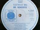 Fleetwood Mac LP Mr Wonderful UK Blue Horizon 1st Press A1 B1 SUPERB COPY $$