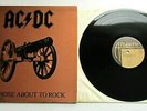 AC/DC - For Those About To Rock UK 1981 Atlantic 1st Press LP Embossed Cover