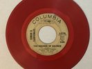 SIMON & GARFUNKEL SOUNDS OF SILENCE PROMO ON RED VINYL ON COLUMBIA PAUL SIMON