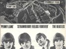THE BEATLES 45 PENNY LANE+PS DENMARK RARE 1967