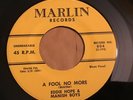 45 RPM Eddie Hope MARLIN 804 Lost Child / A Fool No More BLUES ORIGINAL VG++