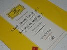 DGG RED STEREO 138010 Wilhelm Kempff Brahms Piano Sonata & Scherzo 11/58 ED1 NM