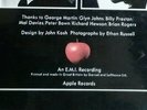 The Beatles LP Let It Be UK RED APPLE 1st Press Cover with Sweden 1st Record $$