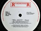 SLAYER / HELL AWAITS / HOLLAND 1985 L/P ROADRUNNER RR 9795 / PLAYS EX