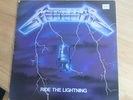 Metallica Ride The Lightning Vinyl LP MFN 27 UK Press Beige Labels  1984