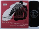 OSCAR PETERSON Plays Cole Porter CLEF LP mono dsm cover  