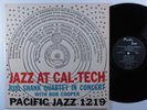 BUD SHANK QUARTET Jazz At Cal-Tech PACIFIC JAZZ LP mono  