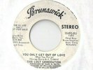 THE LOST GENERATION Pretty Little Angel Eyes 45 RECORD RARE DJ PROMO SOUL