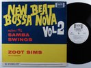 ZOOT SIMS New Bossa Nova Beat Vol. 2 COLPIX LP VG+ mono wlp  
