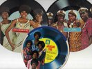 SUPREMES, TEMPTATIONS, JACKSON FIVE CARDBOARD PICTURE DISCS, FREE S&H