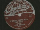 BLUES ROCKERS 78- OTIS SPANN - IT MUST HAVE BEEN TH DEVIL -HEAR-1954 CHECKER 807
